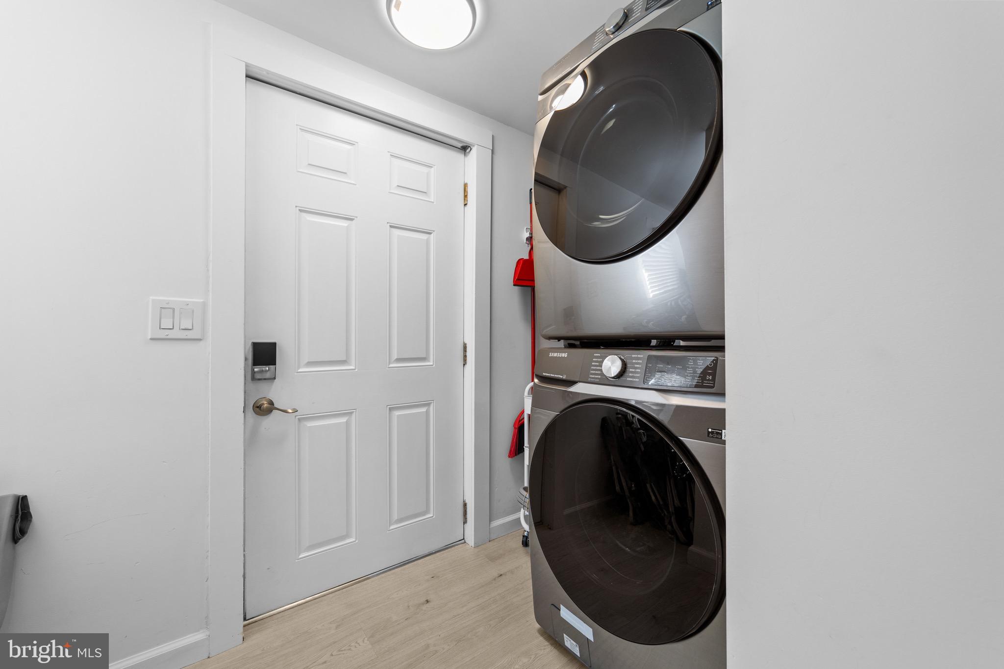 140 North Ocean Avenue Point Pleasant Beach, NJ 08742 - Photo 31 of 49 a utility room with dryer and washer