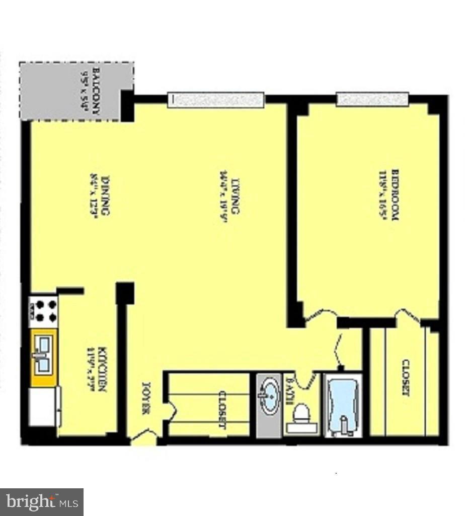 2059 Huntington Avenue, Unit 312 Alexandria, VA 22303 - Photo 33 of 33 a picture of a floor with a view of swimming pool