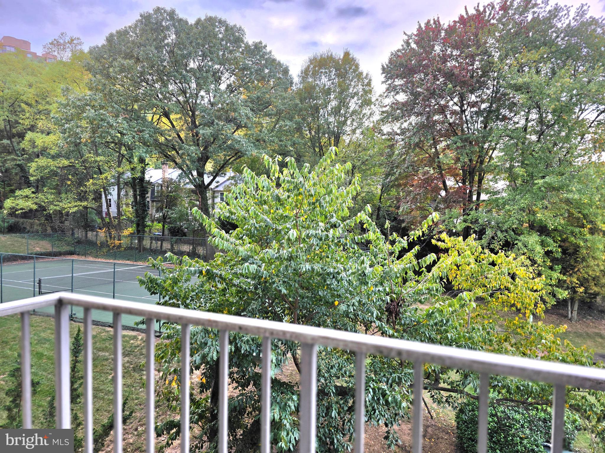 2059 Huntington Avenue, Unit 312 Alexandria, VA 22303 - Photo 3 of 33 a balcony with trees in front of it