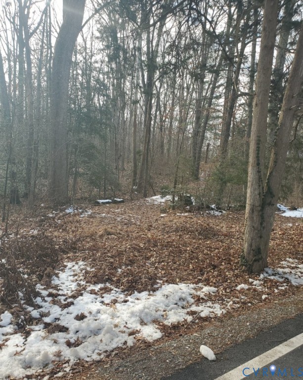 a view of outdoor space with green space