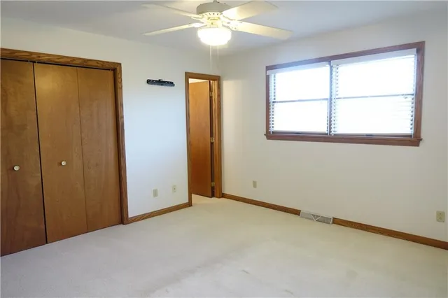 a view of empty room