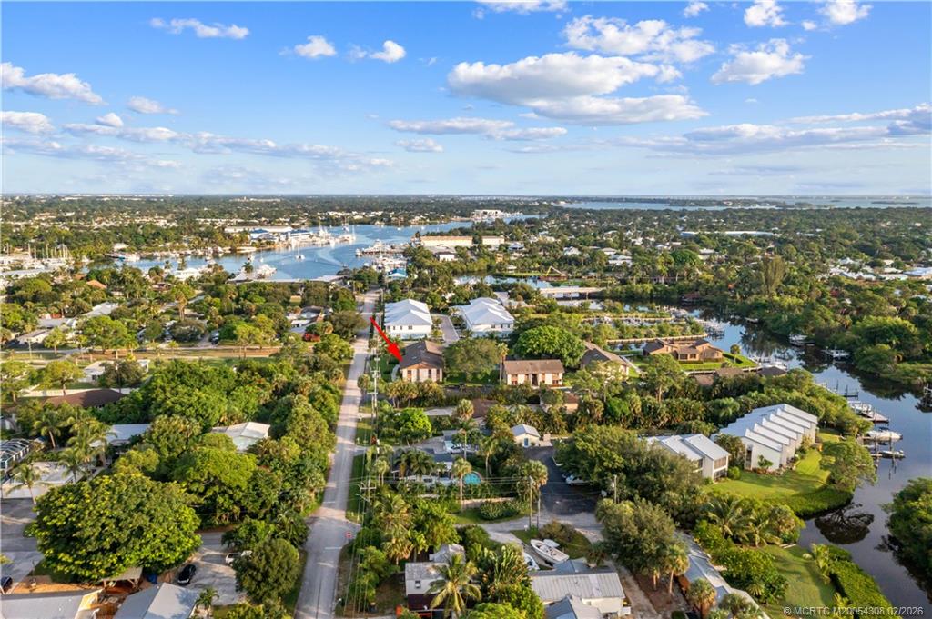 4885 Southeast Capstan Avenue, Unit 27 Stuart, FL 34997 - Photo 34 of 40 This red arrow shows the unit that is for rent.