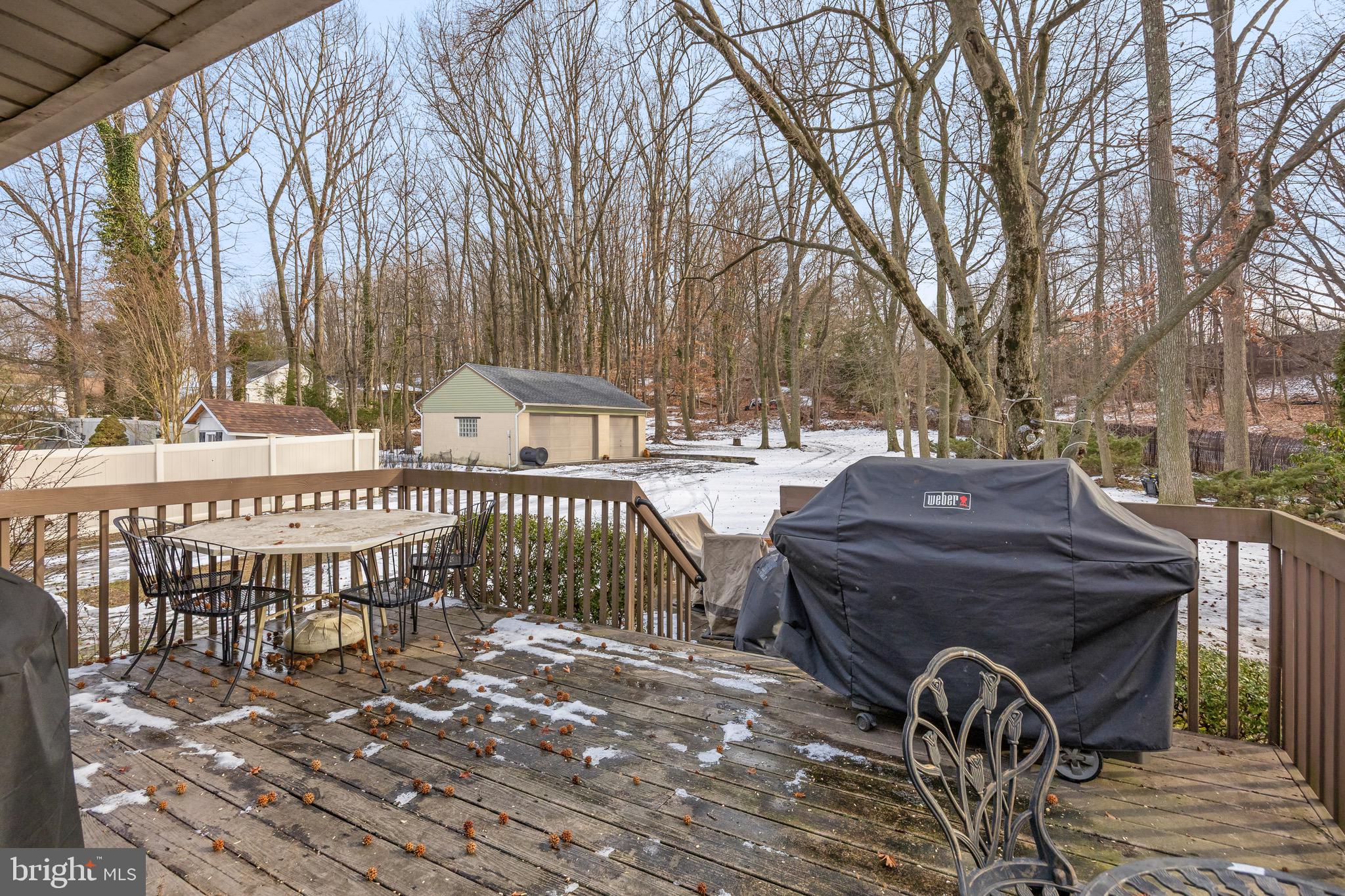 300 Copley Road Haddonfield, NJ 08033 - Photo 18 of 27 a view of a patio with iron fence