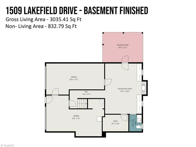 $549,000 | 1509 Lakefield Drive, Clemmons, NC 27012