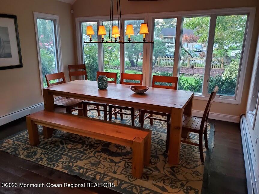 218 Bridge Avenue Point Pleasant Beach, NJ 08742 - Photo 8 of 19 a view of a dining room with furniture window and outside view
