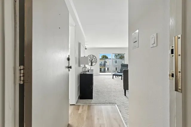 a swimming pool with outdoor seating and yard