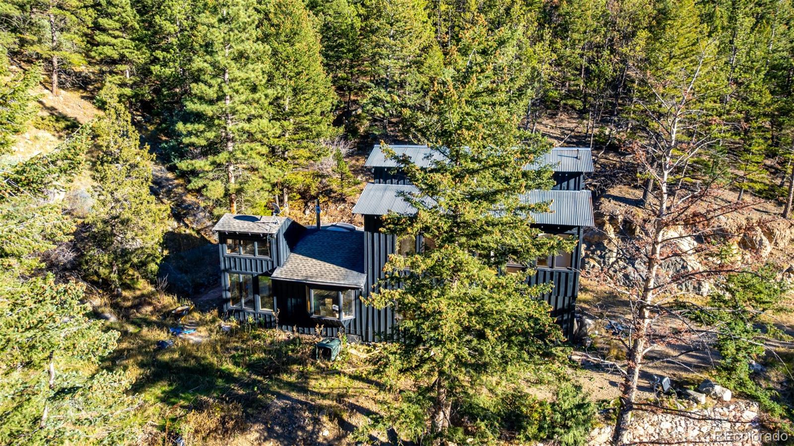 397 Glendale Gulch Road Boulder, CO 80302 - Photo 4 of 17 a view of a bench in a garden