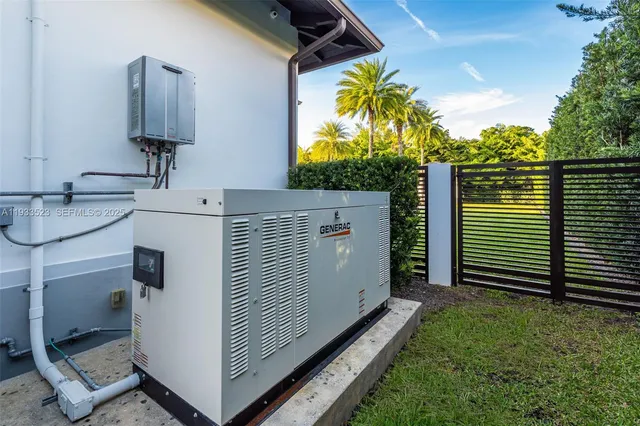 a living room with furniture couches and kitchen view with wooden floor