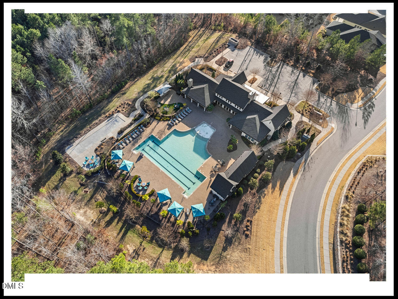153 Abercorn Circle Chapel Hill, NC 27516 - Photo 47 of 51 a view of a swimming pool with a yard