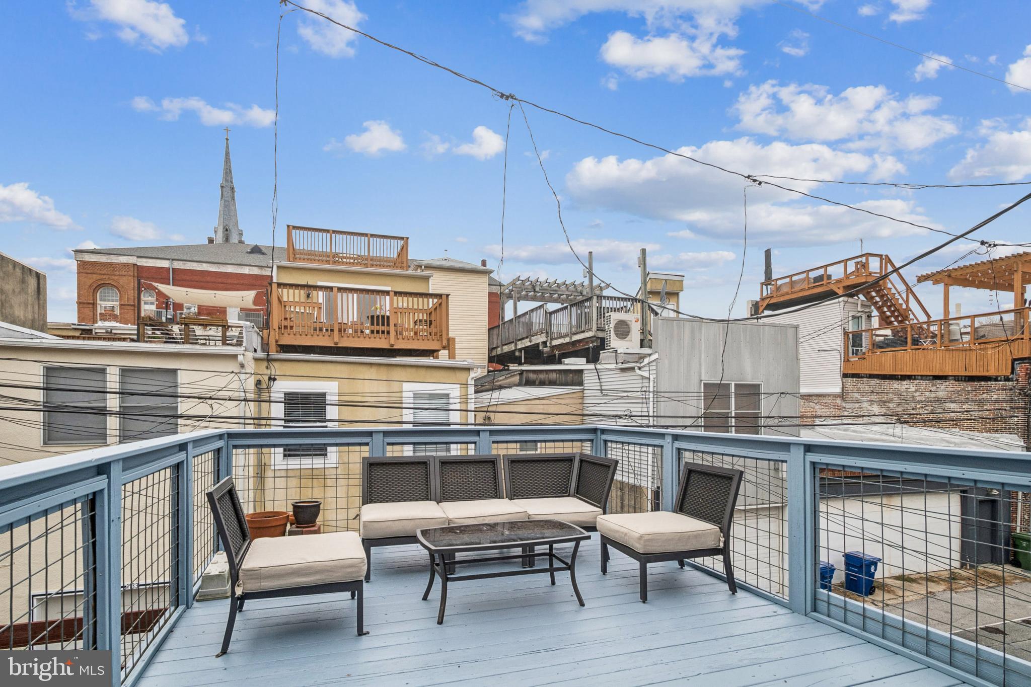 1134 Battery Avenue Baltimore, MD 21230 - Photo 12 of 30 a view of a balcony with chairs
