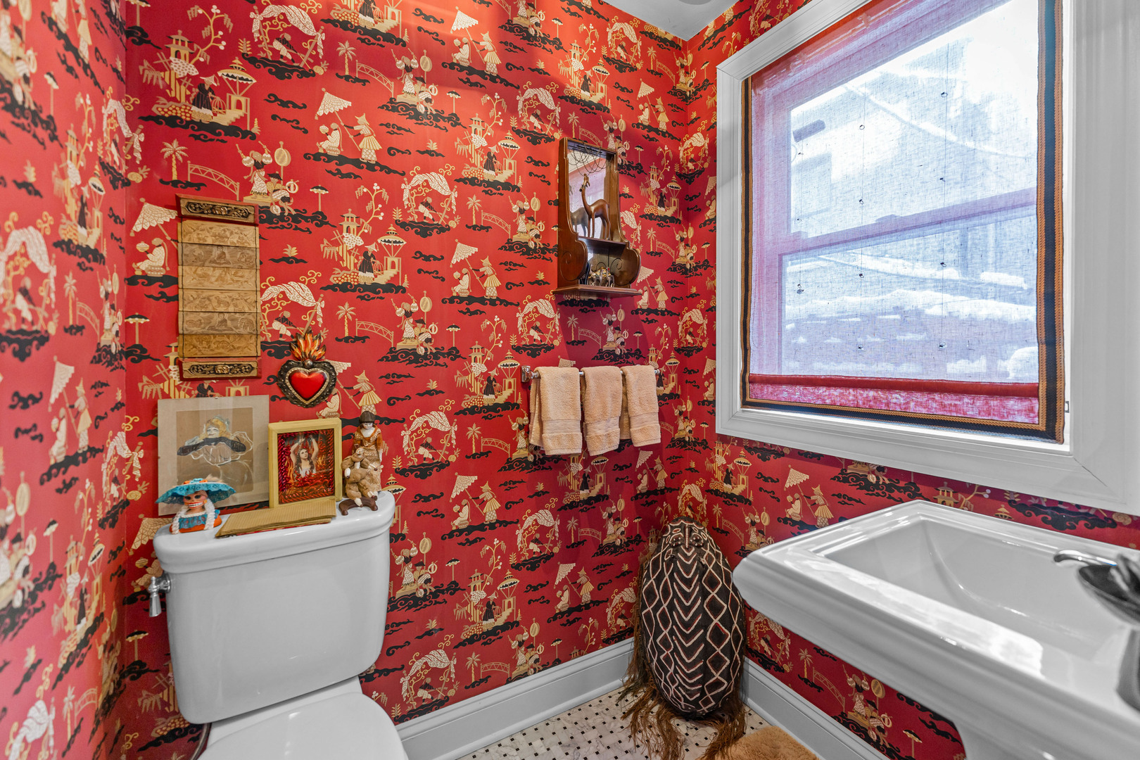 26 East Scott Street, Unit 3 Chicago, IL 60610 - Photo 21 of 35 a bathroom with a sink and mirror with toilet