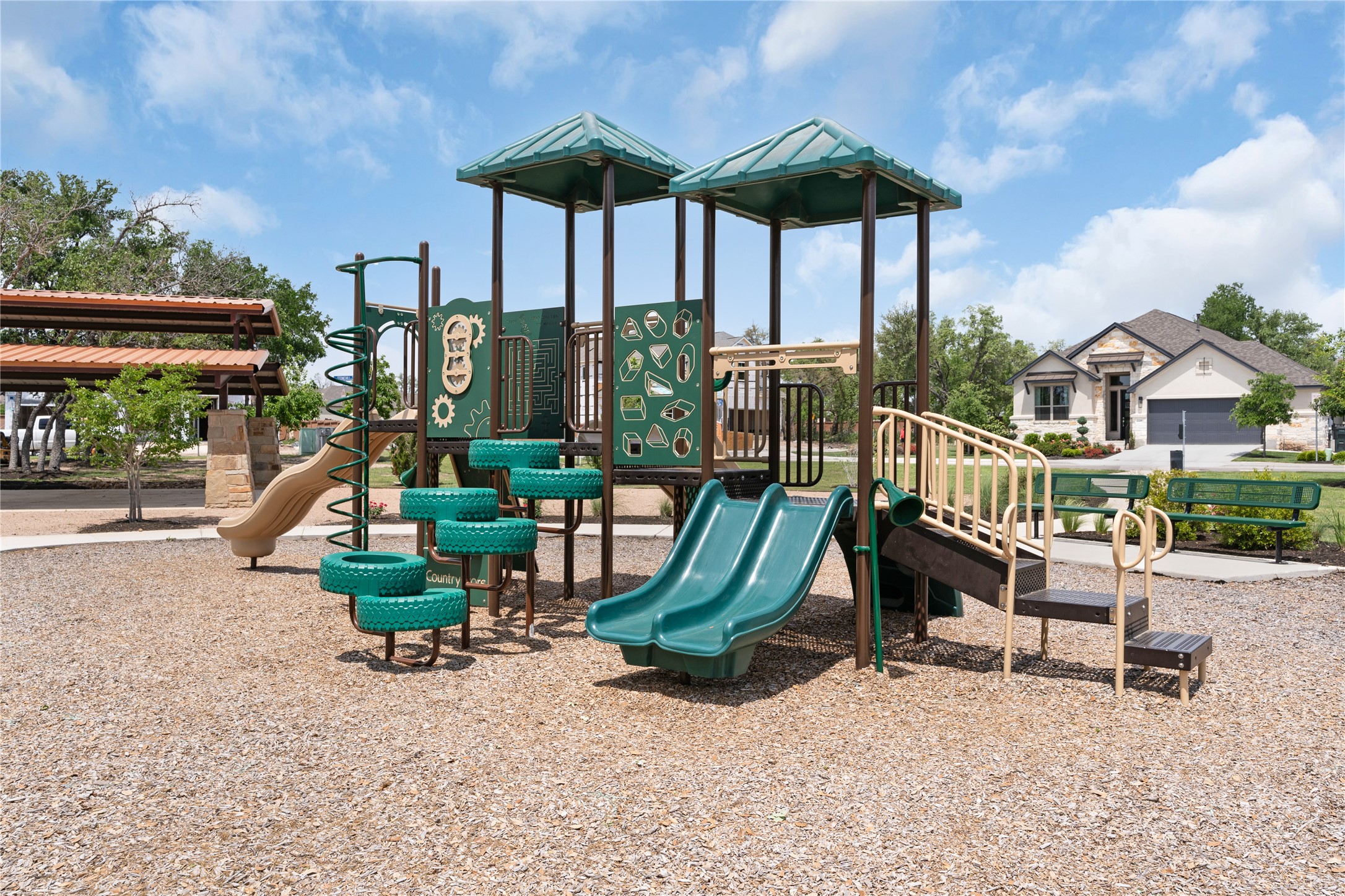 109 Sandrock Trail Georgetown, TX 78633 - Photo 3 of 32 View of community jungle gym