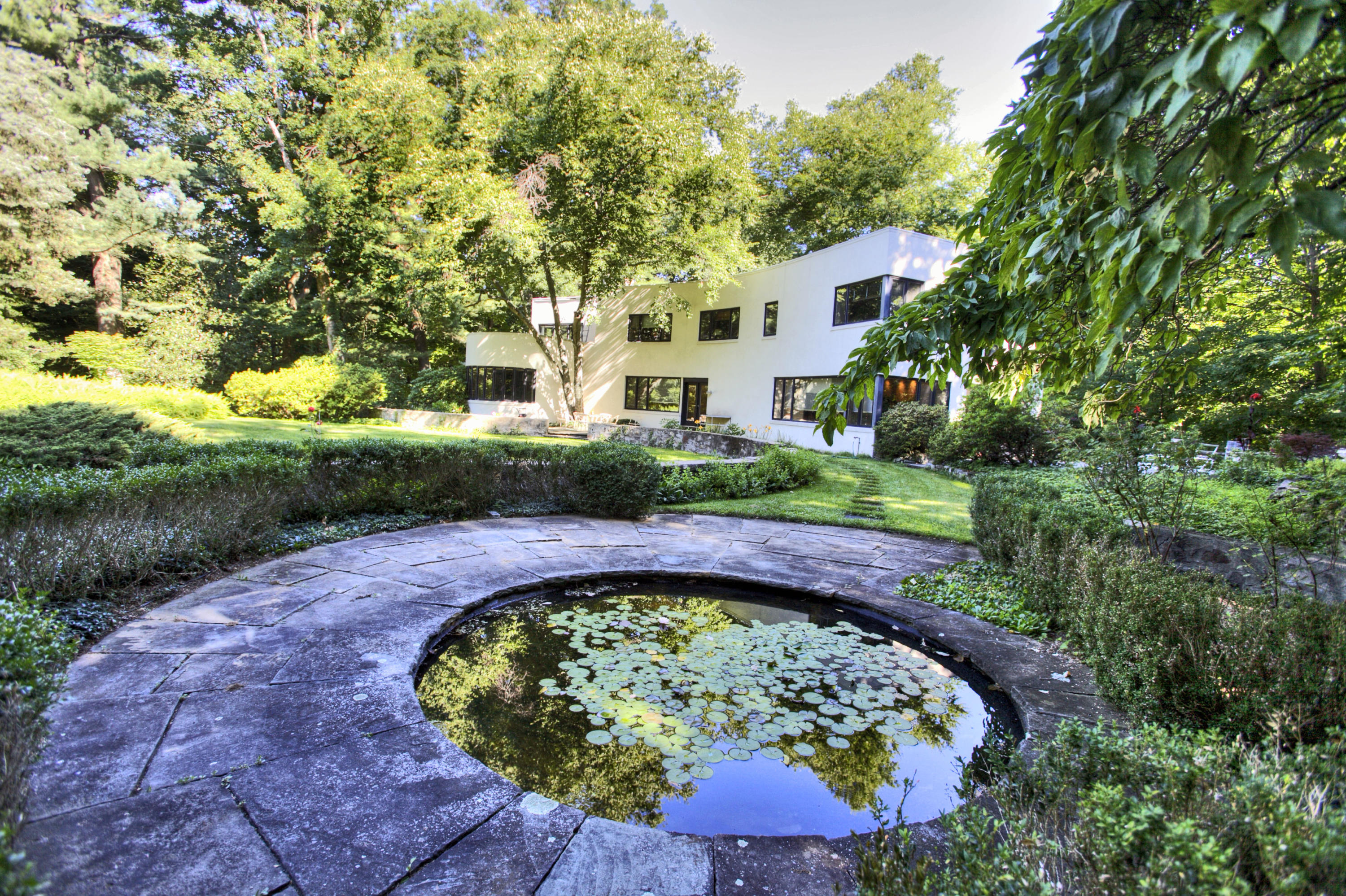 27 Tory Hole Road Darien, CT 06820 - Photo 18 of 22 View of house from pond