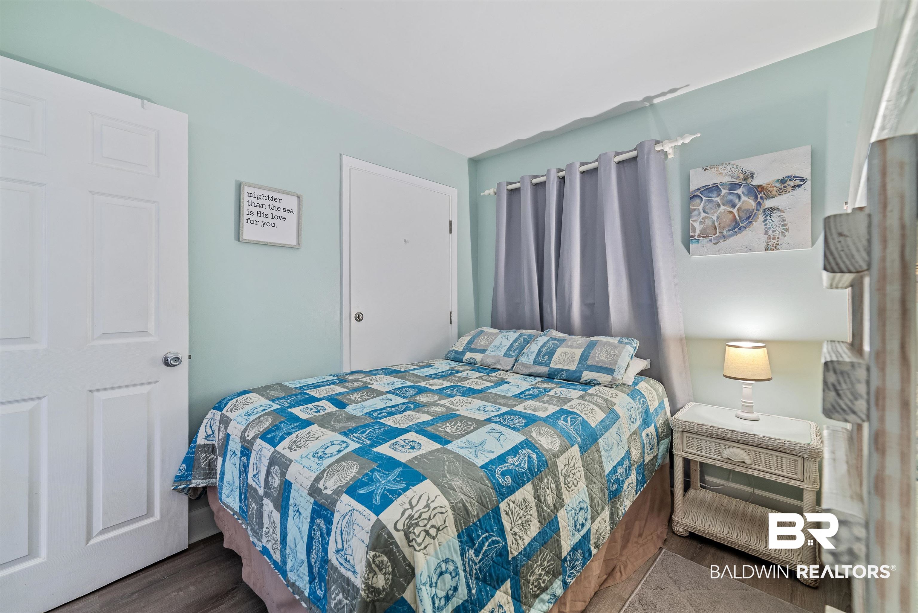 400 Plantation Road, Unit 2123 Gulf Shores, AL 36542 - Photo 21 of 44 Bedroom with hardwood / wood-style flooring