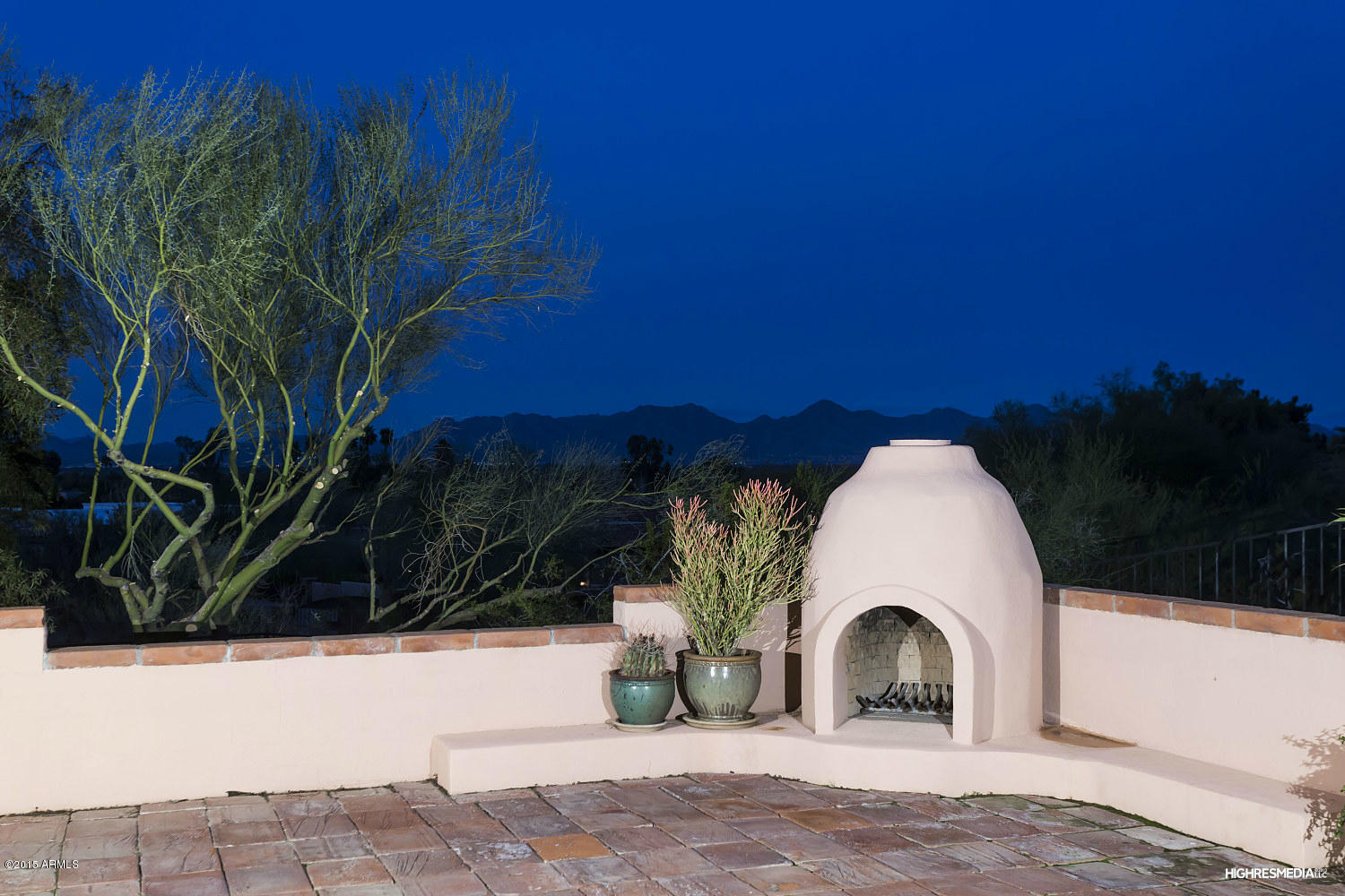6331 East Quartz Mountain Road Paradise Valley, AZ 85253 - Photo 12 of 19 Quiet Solitude at Night
