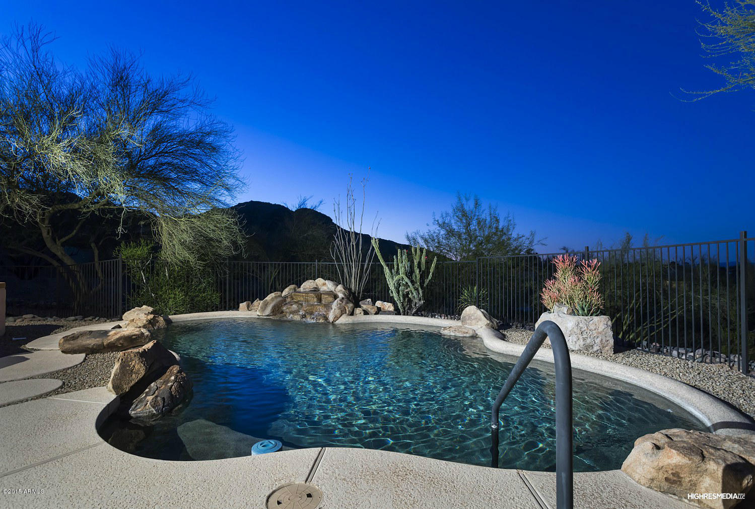 6331 East Quartz Mountain Road Paradise Valley, AZ 85253 - Photo 14 of 19 Enjoy the Sunsets in Heated Pool