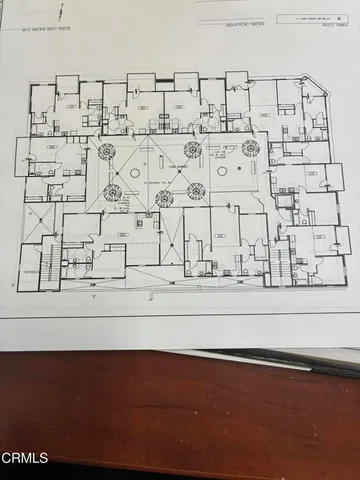 a view of wooden floor