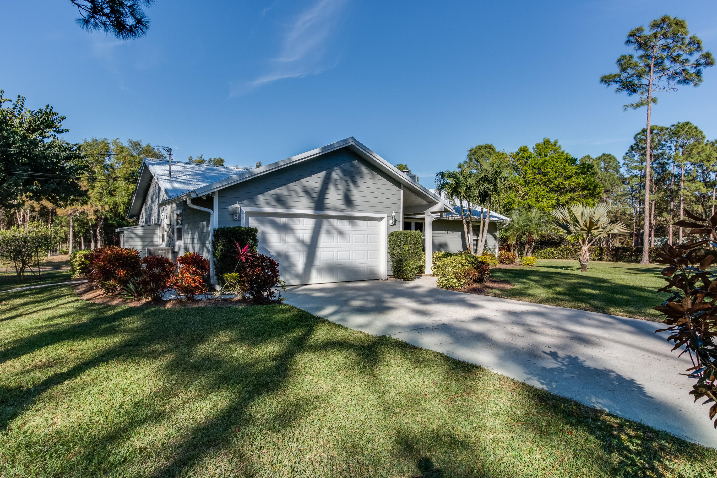 Beautifully landscaped yard