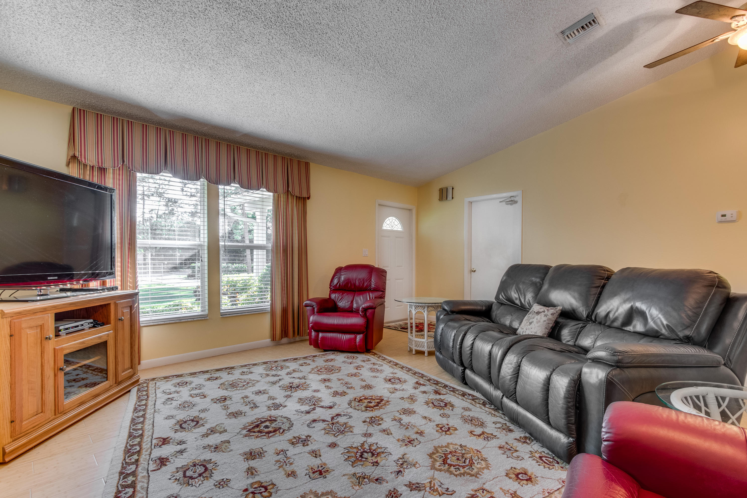 Vaulted ceiling