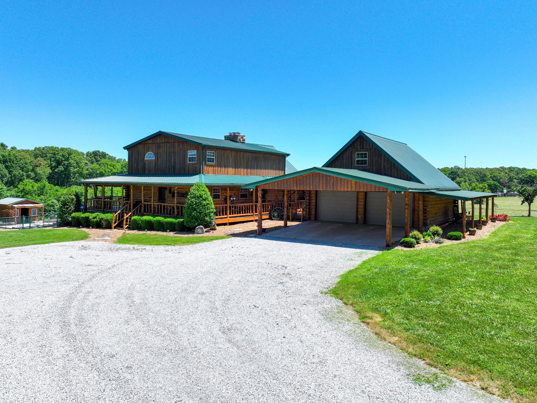 375 Good Hope Road Leoma, TN 38468 - Photo 4 of 23 a front view of house with yard and green space