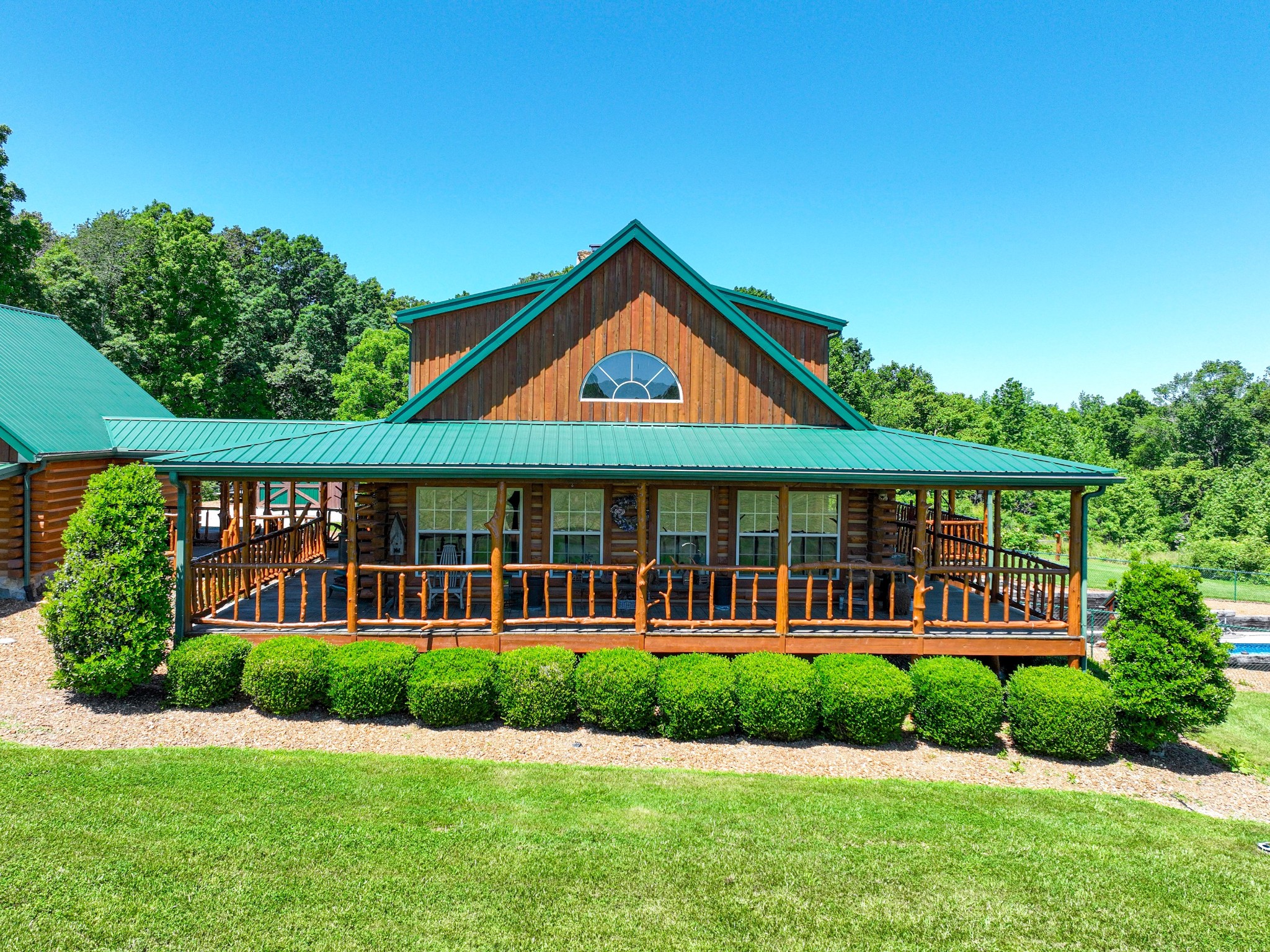 375 Good Hope Road Leoma, TN 38468 - Photo 6 of 23 a front view of a house with a yard