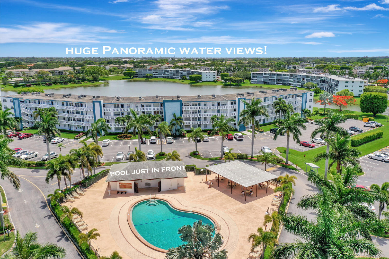 4063 Exeter Boca Raton, FL 33434 - Photo 2 of 55 a view of a lake with a patio
