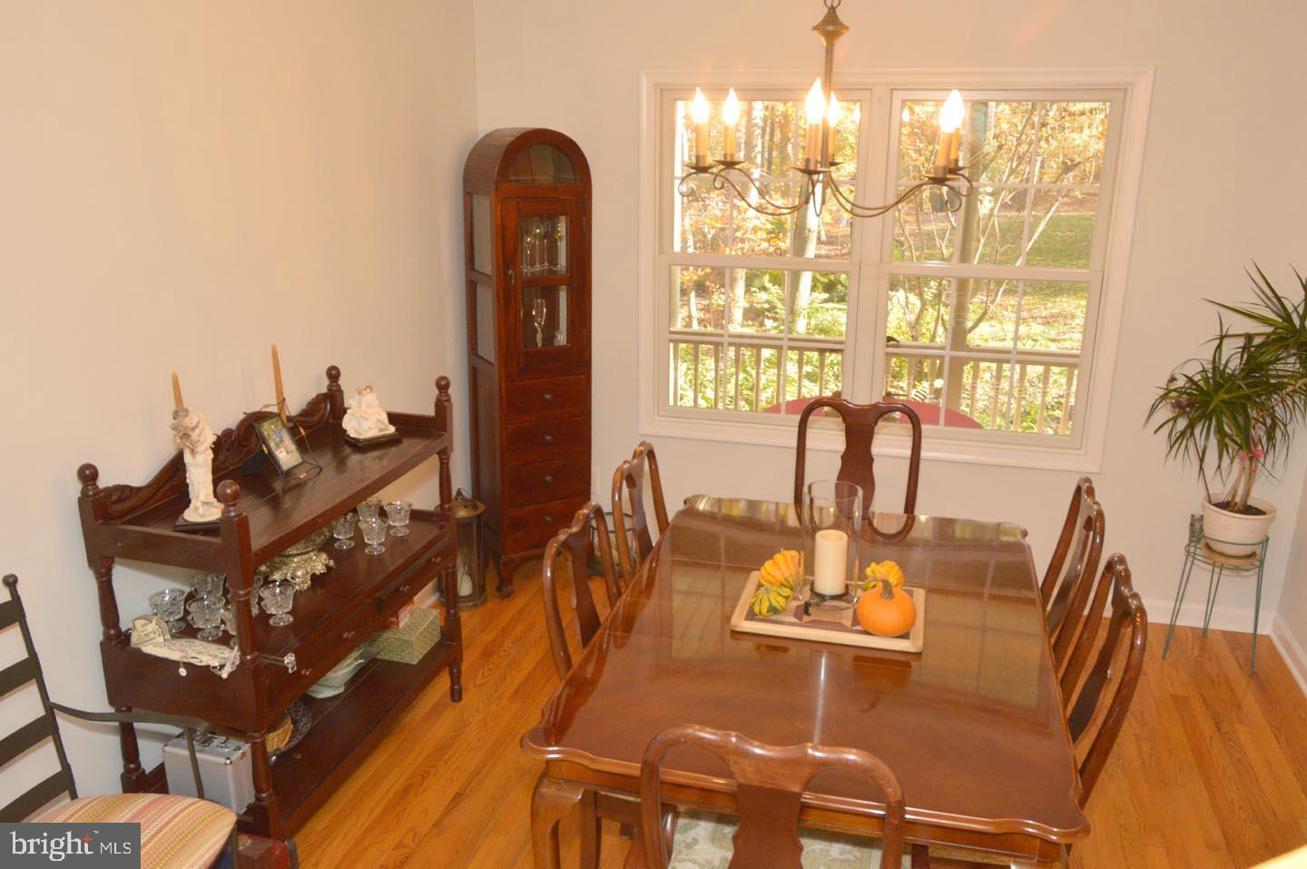 16 Ginger Road Chesterfield, NJ 08515 - Photo 5 of 27 a view of a dining room with furniture window and outside view