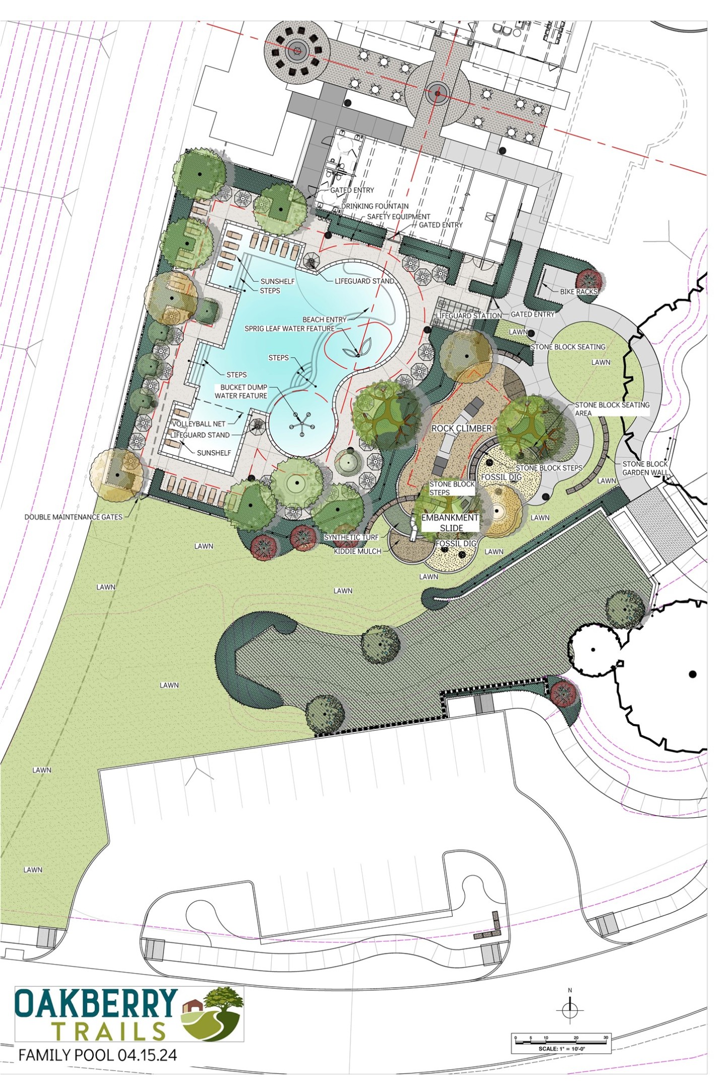 29307 Suncreek Rnch Court Waller, TX 77484 - Photo 17 of 18 Proposed Amenities Plan (*Artist rendering used for illustration purposes only and are subject to change without notice.)