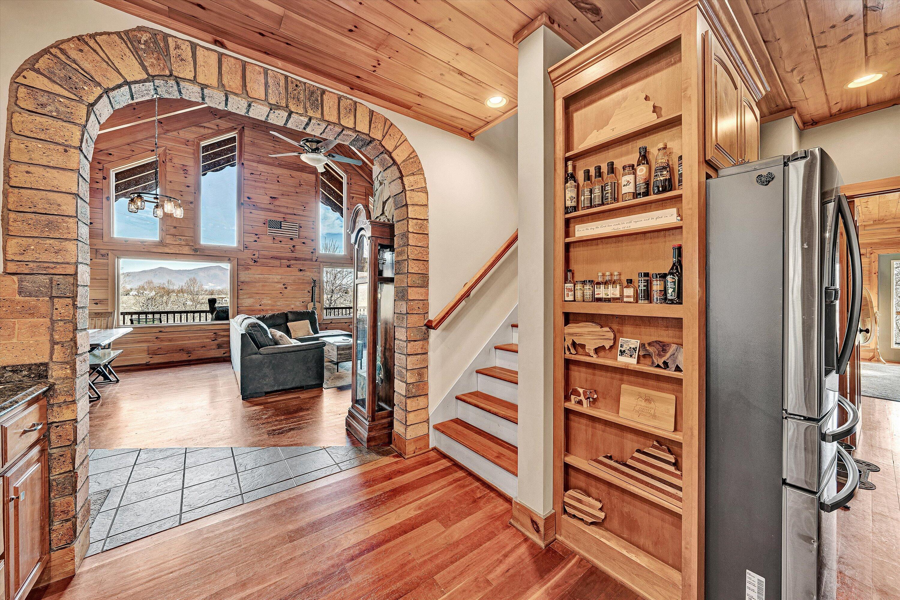 2972 Algoma Road Boones Mill, VA 24065 - Photo 12 of 73 Kitchen and Family Room