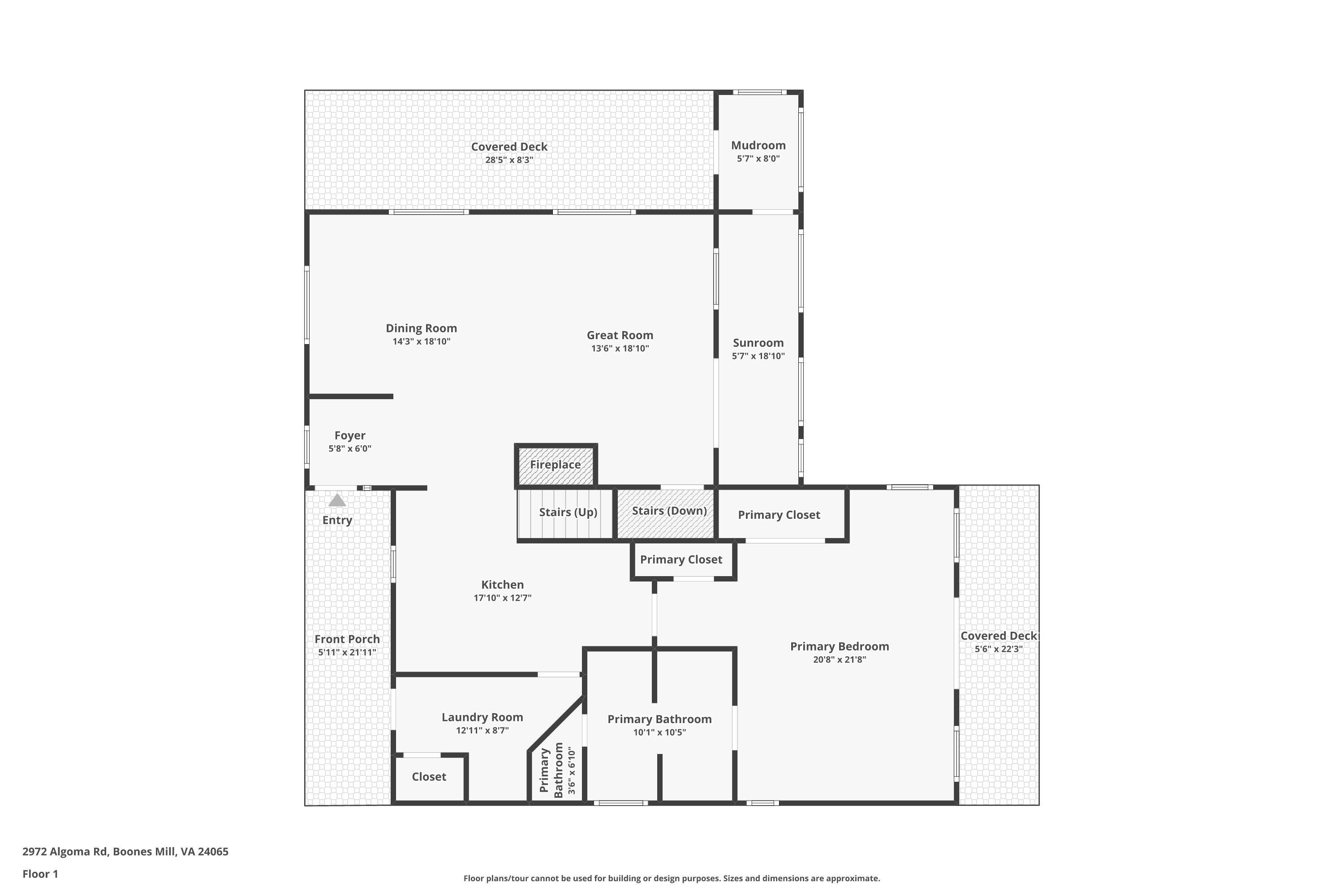2972 Algoma Road Boones Mill, VA 24065 - Photo 70 of 73 Floor Plan