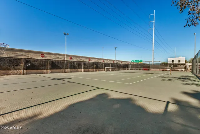 a view of a basket ball ground