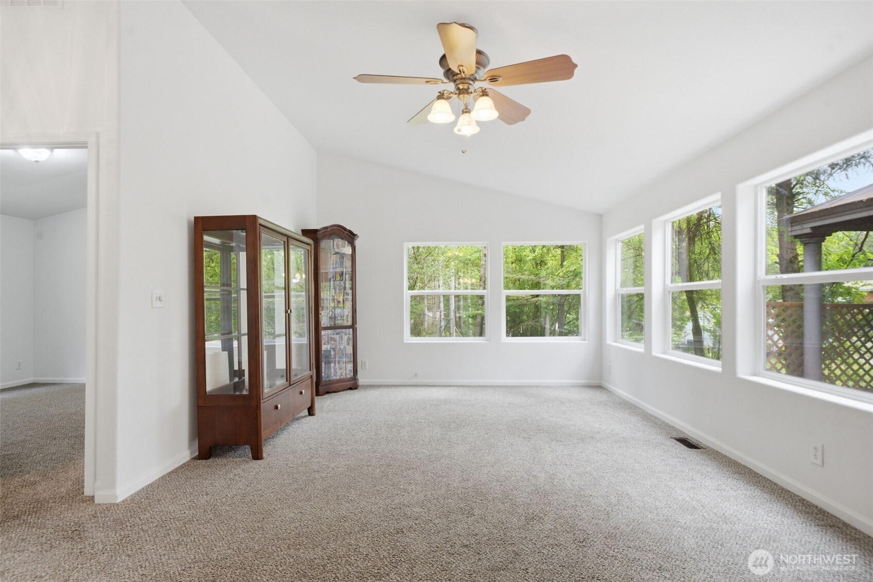 71 East Richardson Road Belfair, WA 98528 - Photo 19 of 31 a view of an empty room with a window