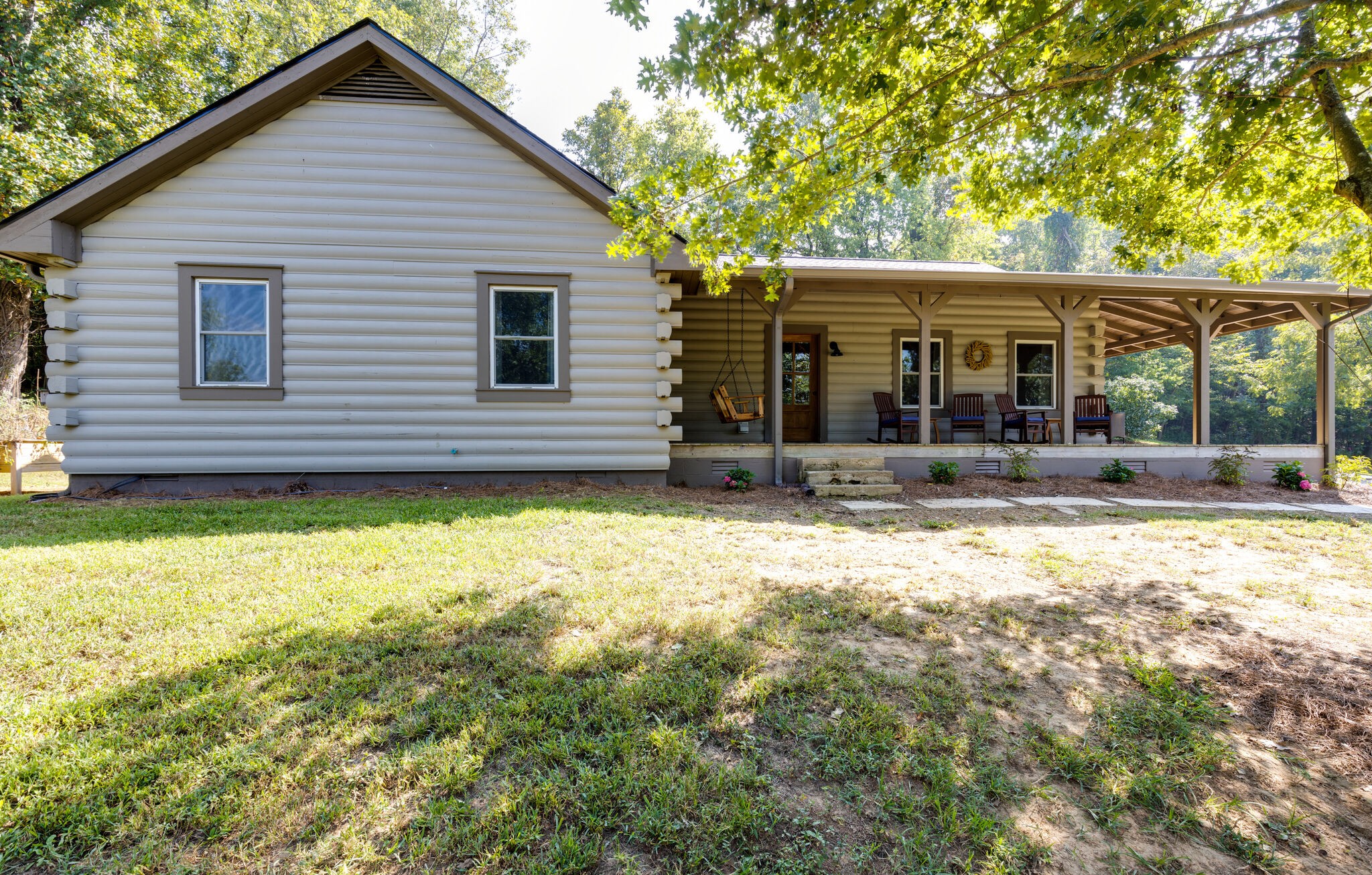 4520 Dugger Road Culleoka, TN 38451 - Photo 11 of 40 a front view of a house with a yard