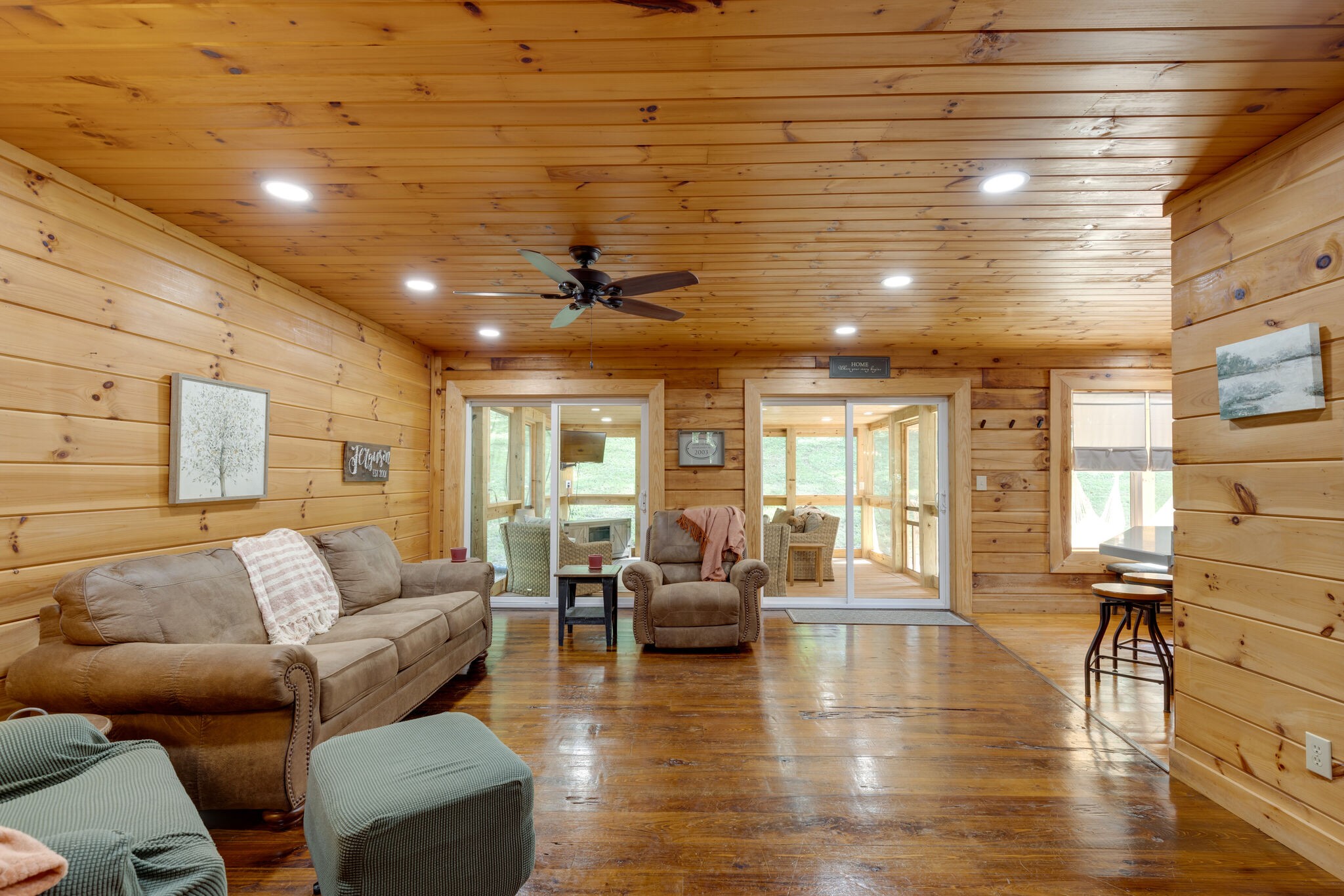 4520 Dugger Road Culleoka, TN 38451 - Photo 18 of 40 a living room with furniture and a large window
