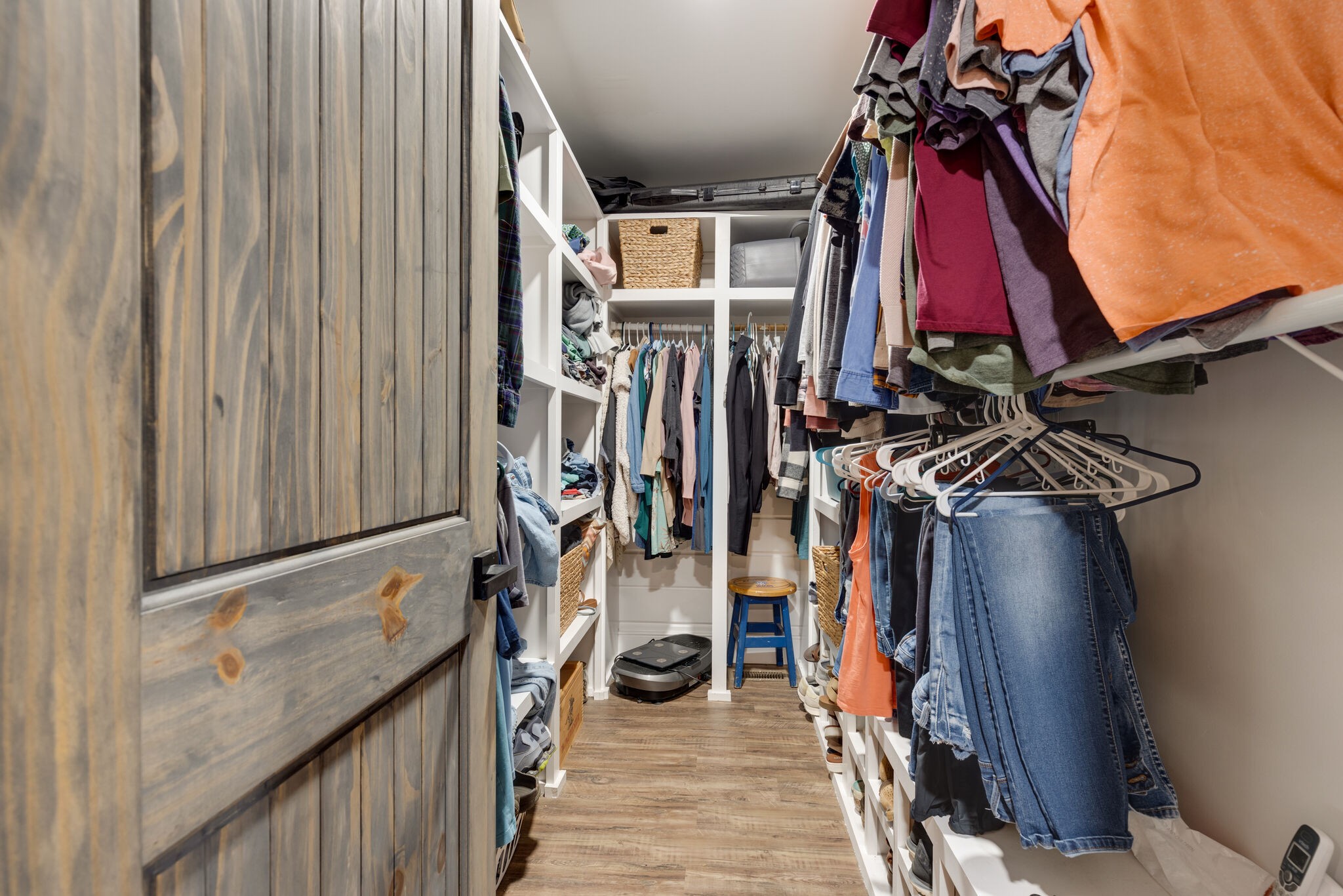 4520 Dugger Road Culleoka, TN 38451 - Photo 36 of 40 a view of walk in closet with clothes