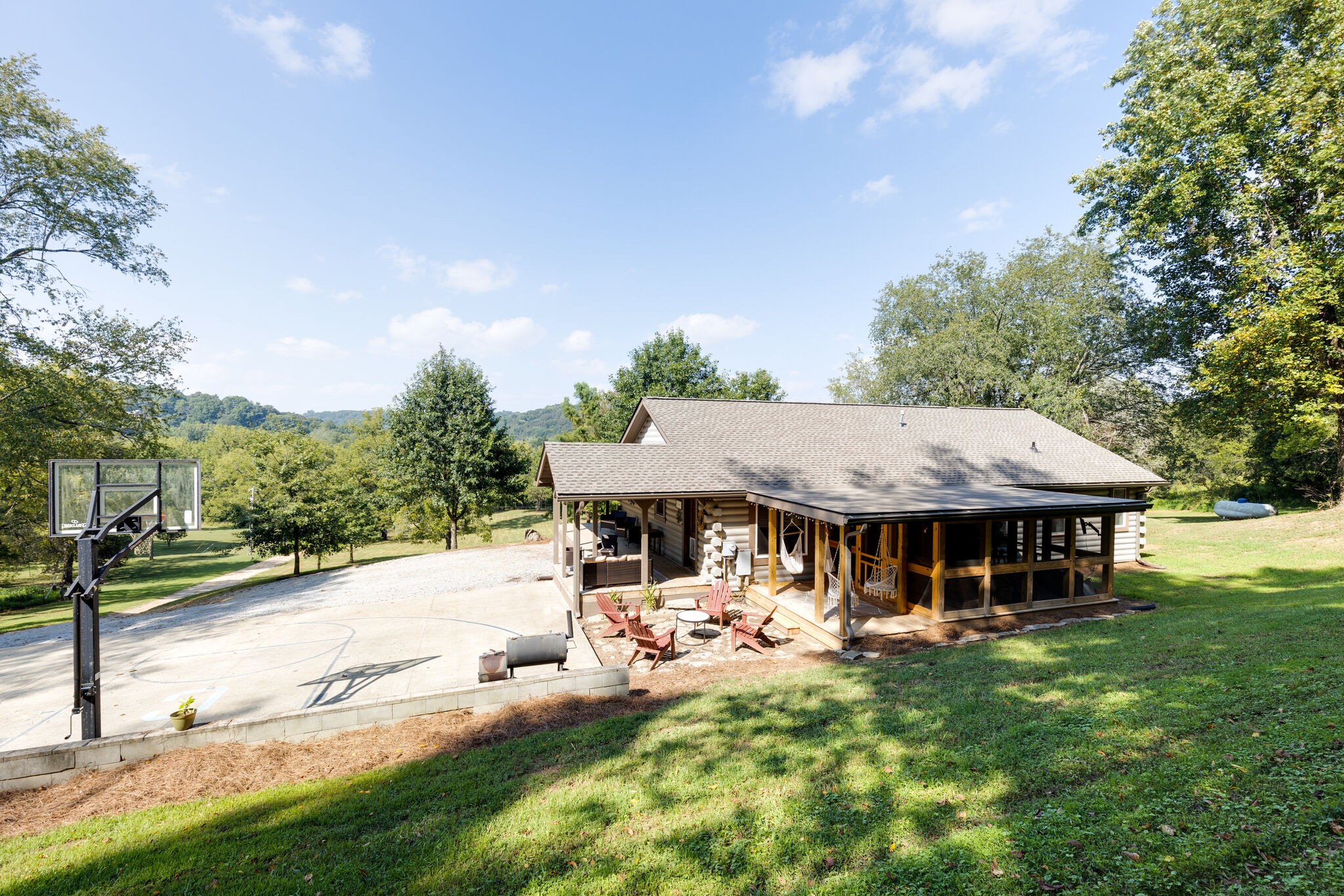 4520 Dugger Road Culleoka, TN 38451 - Photo 38 of 40 a front view of a house with a garden