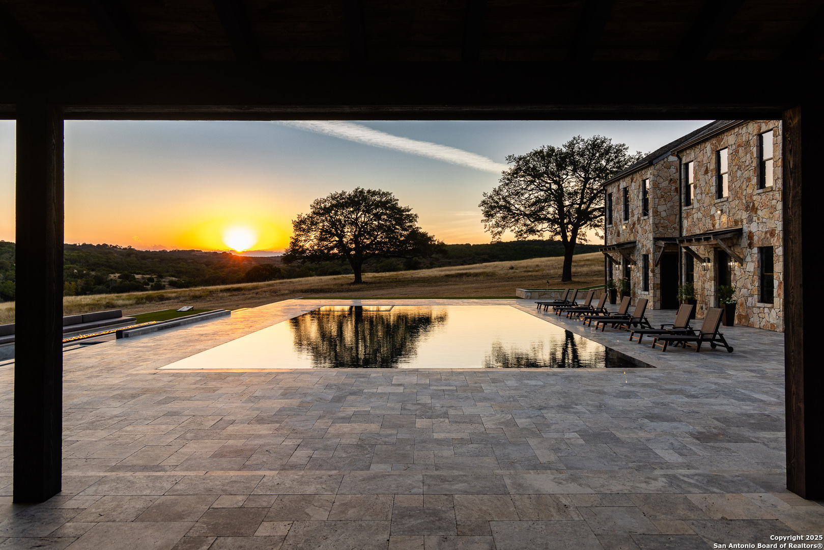 3280 Highway 39 Hunt, TX 78024 - Photo 12 of 50 a view of swimming pool with seating space