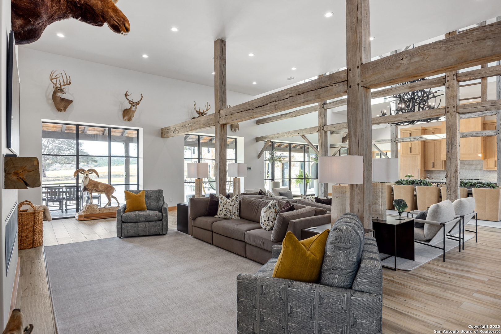3280 Highway 39 Hunt, TX 78024 - Photo 41 of 50 a living room with furniture and a large window