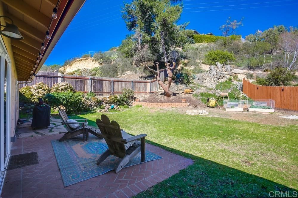 328 Hilmen Drive Solana Beach, CA 92075 - Photo 14 of 19 a view of a backyard with plants and a patio
