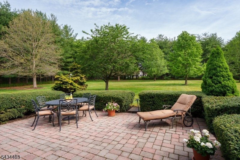 110 Orchard Road Skillman, NJ 08558 - Photo 33 of 43 a view of a patio with a yard table and chairs