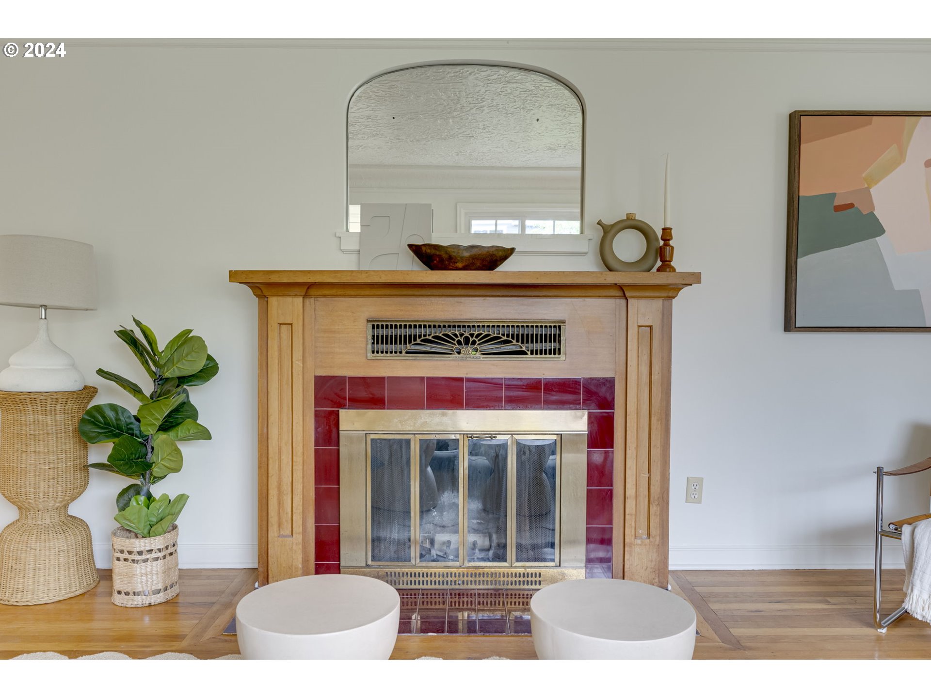 3446 Southwest Alice Street Portland, OR 97219 - Photo 8 of 45 Fireplace Wood