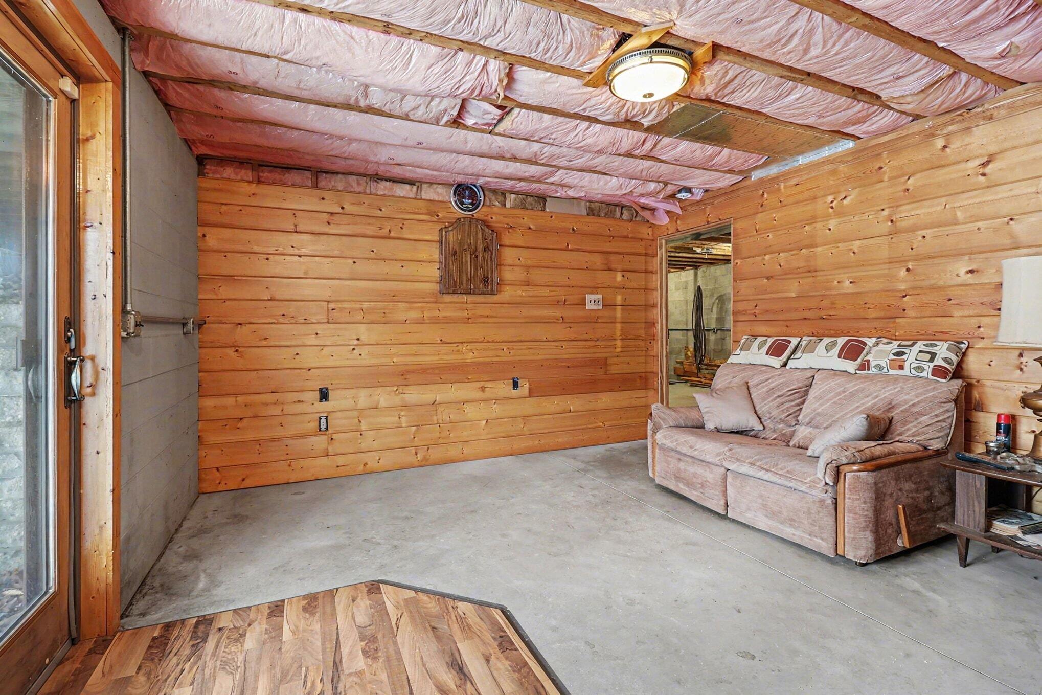 1051 West White Road Free Soil, MI 49411 - Photo 21 of 48 Basement Den