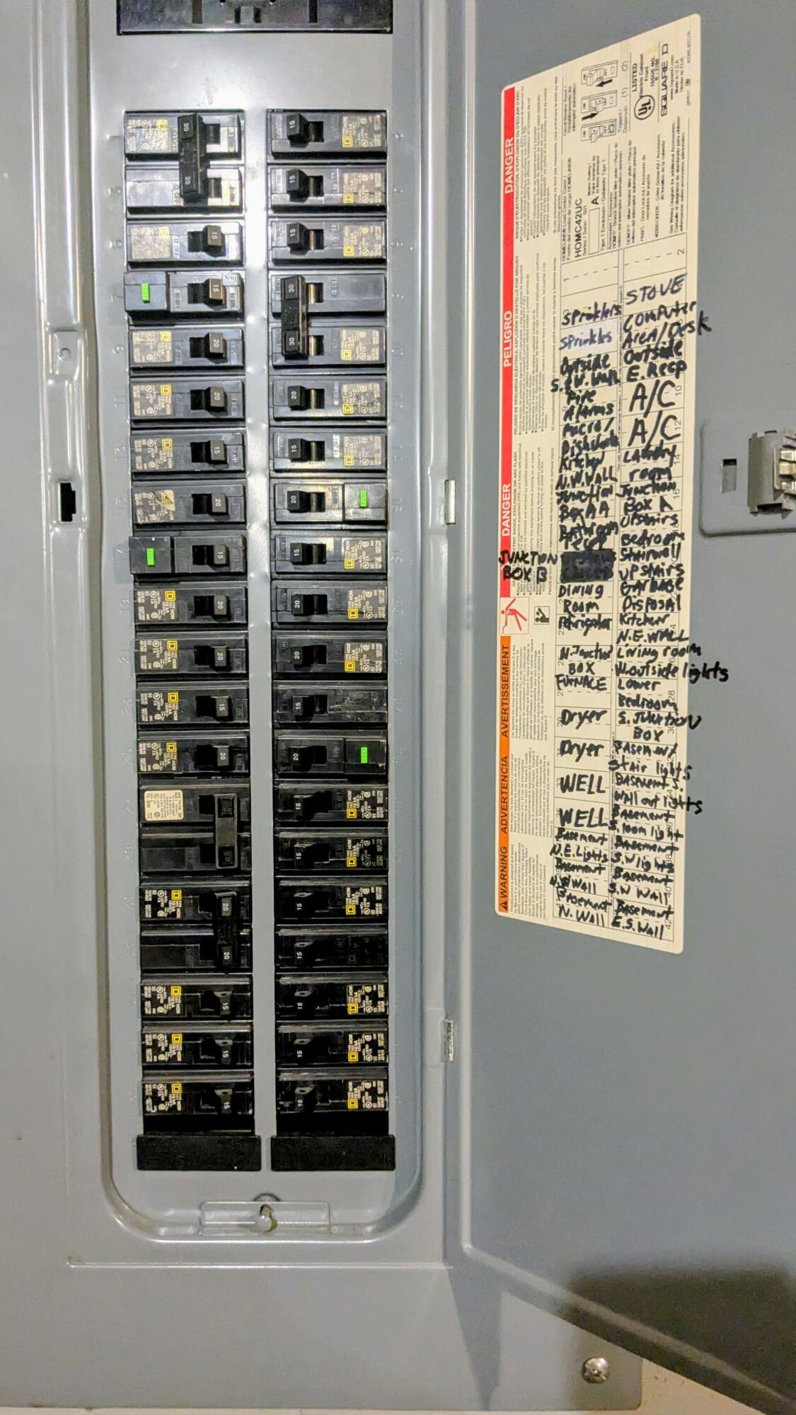 1051 West White Road Free Soil, MI 49411 - Photo 27 of 48 200 Amp Panel