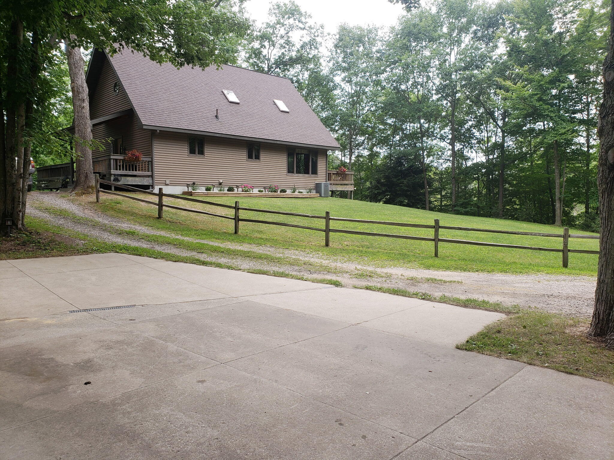 1051 West White Road Free Soil, MI 49411 - Photo 29 of 48 Drive to Detached 2-car Garage