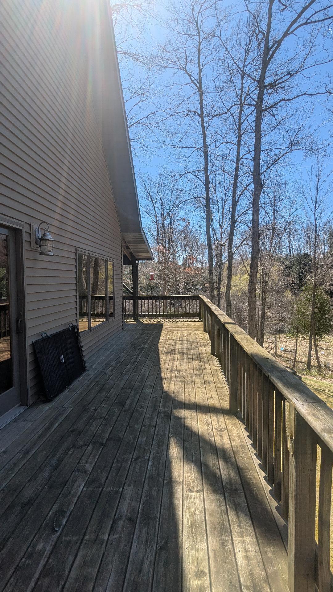 1051 West White Road Free Soil, MI 49411 - Photo 37 of 48 Wrap around deck