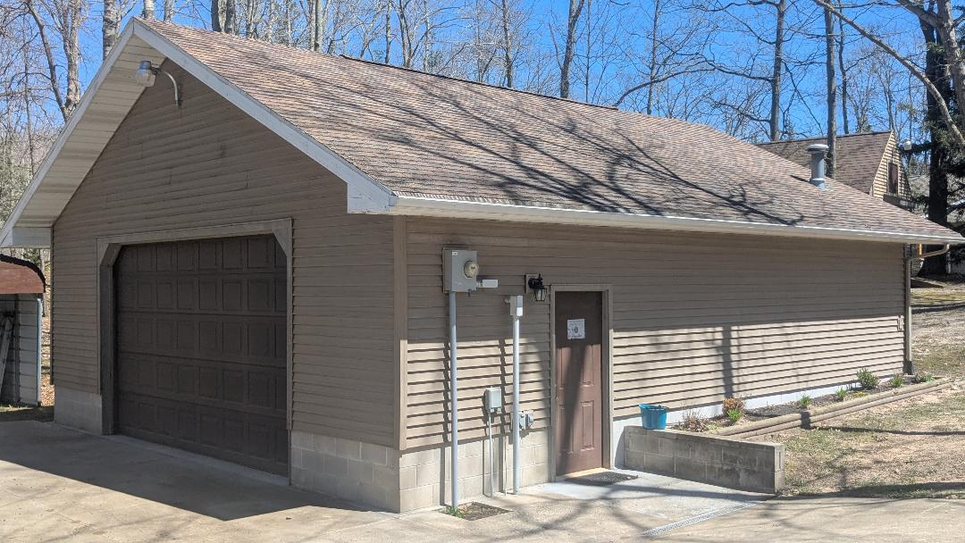 1051 West White Road Free Soil, MI 49411 - Photo 42 of 48 Extra large heated garage