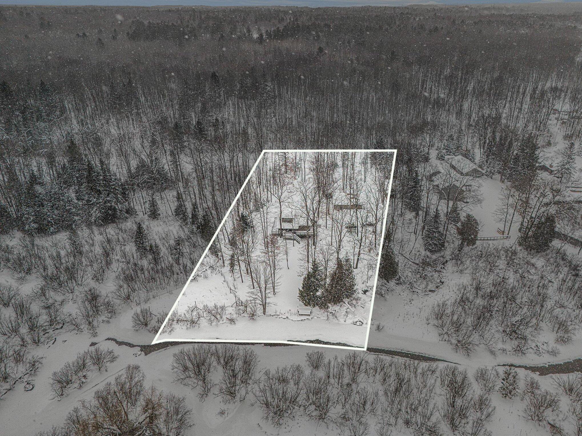 1051 West White Road Free Soil, MI 49411 - Photo 47 of 48 269' Sauble River Frontage