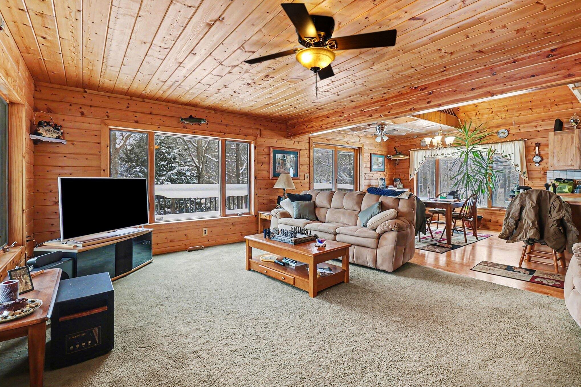 1051 West White Road Free Soil, MI 49411 - Photo 8 of 47 Open Living Area