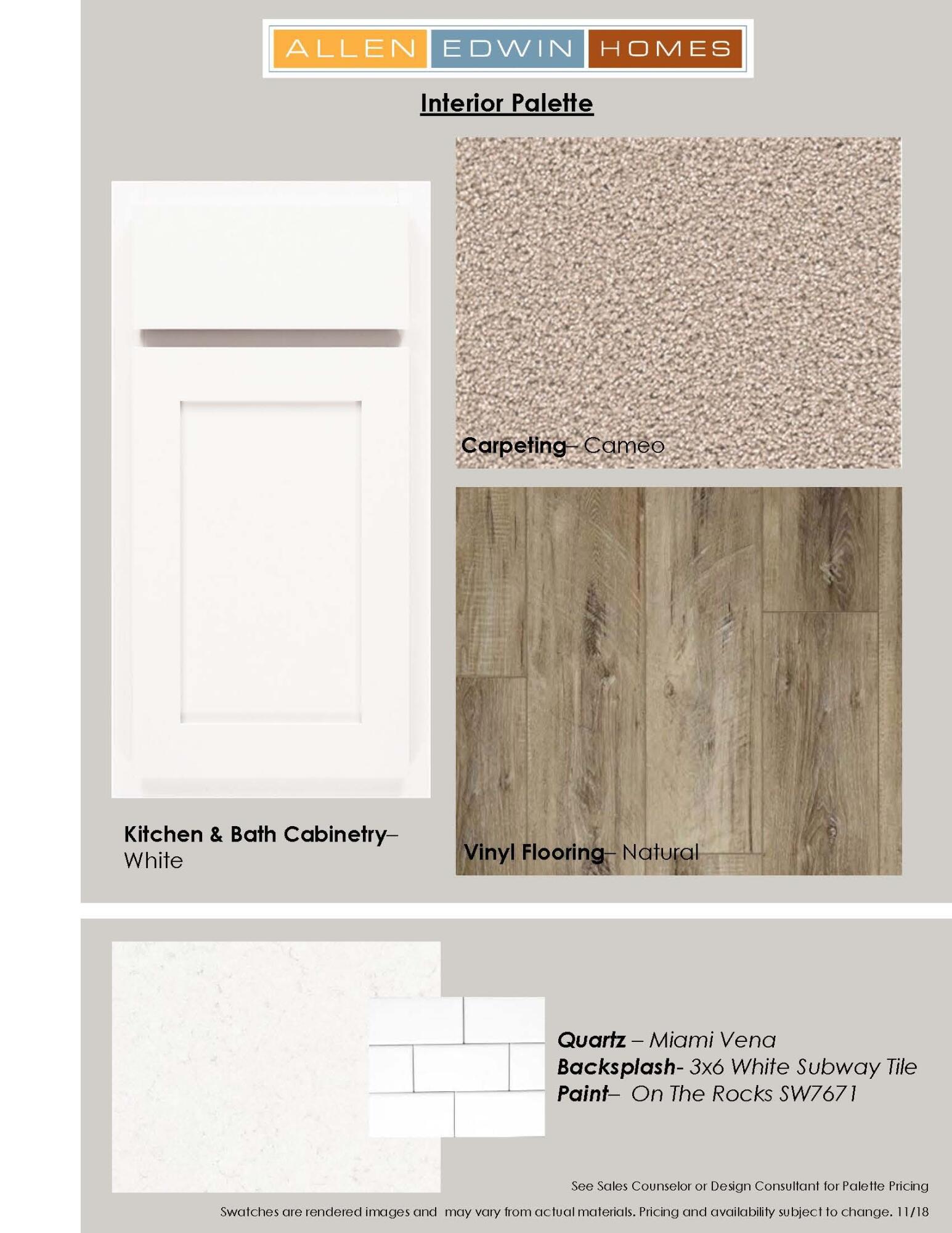 558 McKinley Three Rivers, MI 49093 - Photo 24 of 26 MTR0035 INTERIOR PALETTE