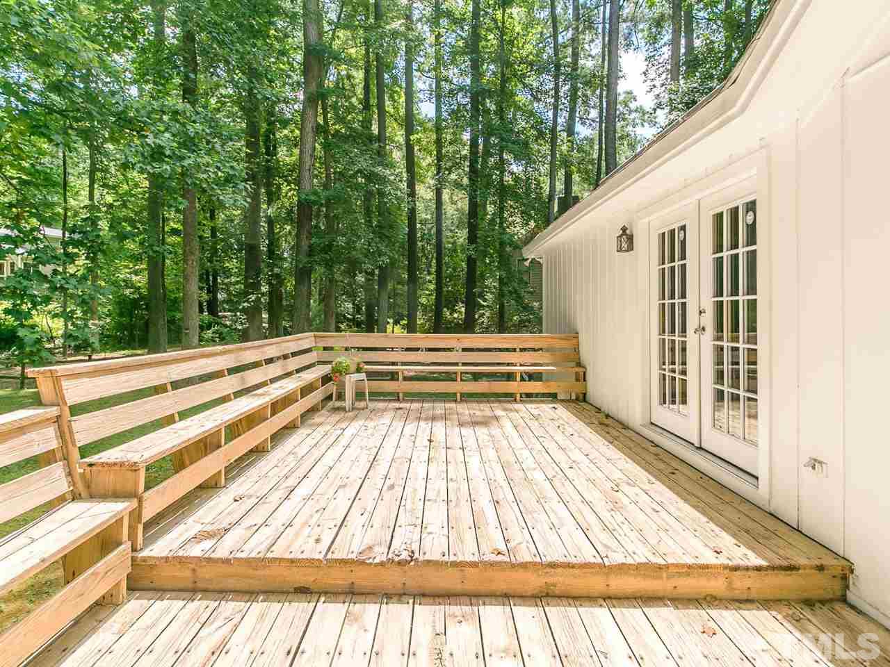 6116 Bayberry Lane Raleigh, NC 27612 - Photo 24 of 25 Upper level has French Doors into the Master Bedroom
